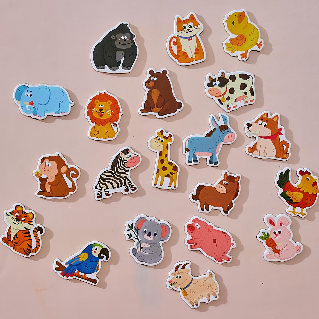 Set de Animales Magnéticos